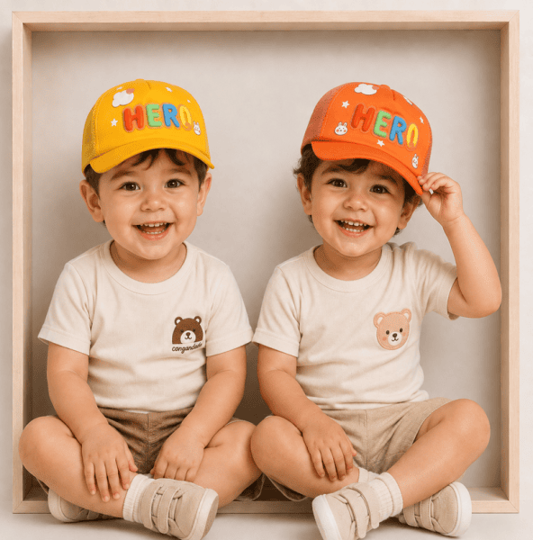تن خور کلاه کودک طرح هیرو