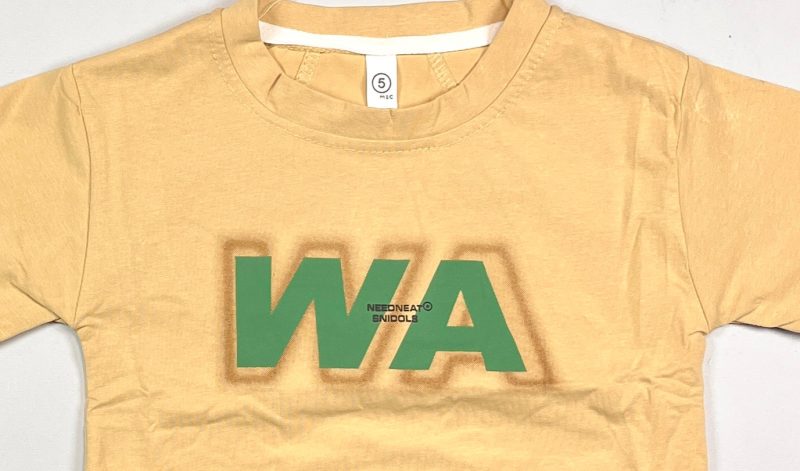 تیشرت پسرانه طرح wa بچگانه