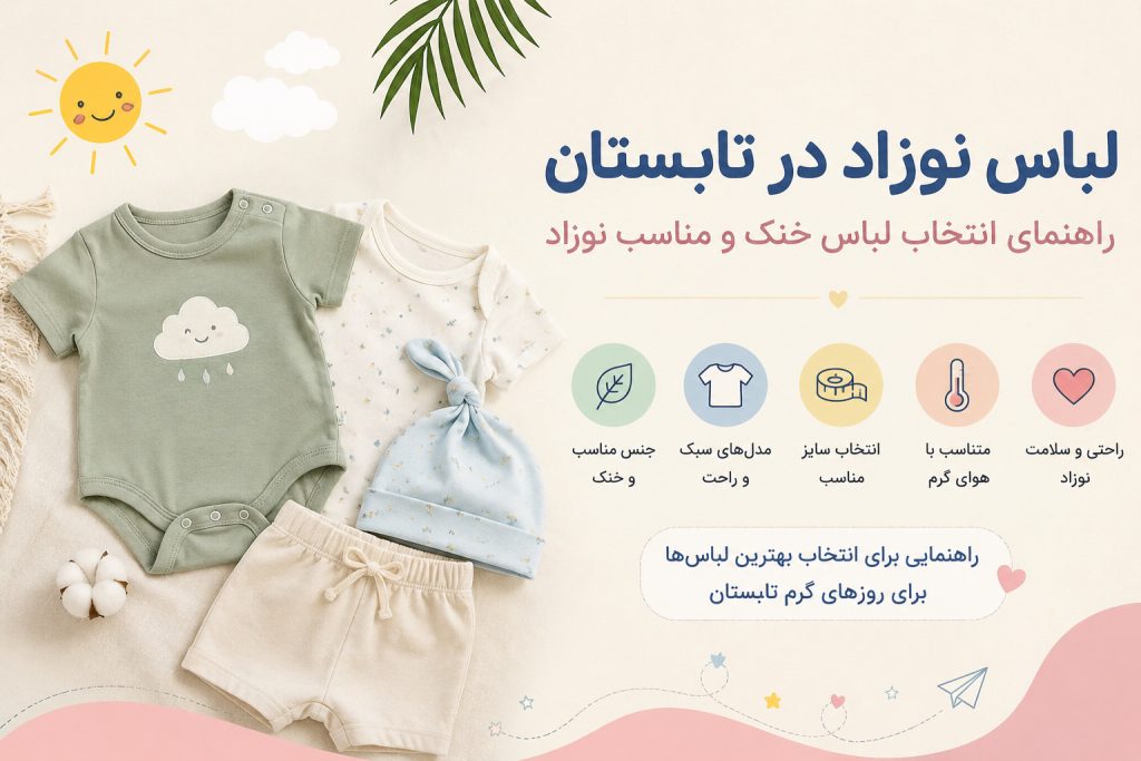 لباس نوزاد در تابستان 